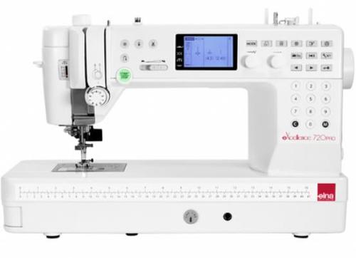 Masina de cusut ELNA 720PRO (Alb)