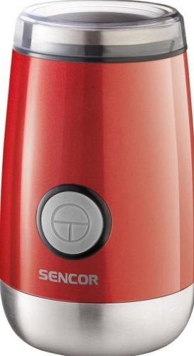 Rasnita de cafea Sencor SCG 2050RD, 150 W (Rosu/Argintiu)