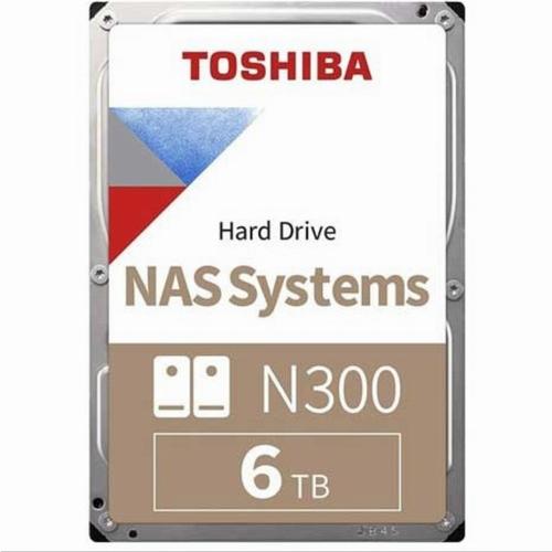 HDD NAS Toshiba HDWG460UZSVA, 6 TB, N300, 7200 RPM, 256 MB