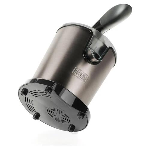 Storcator de citrice Black + Decker ES9240080B, Inox, 350W, Negru/Inox