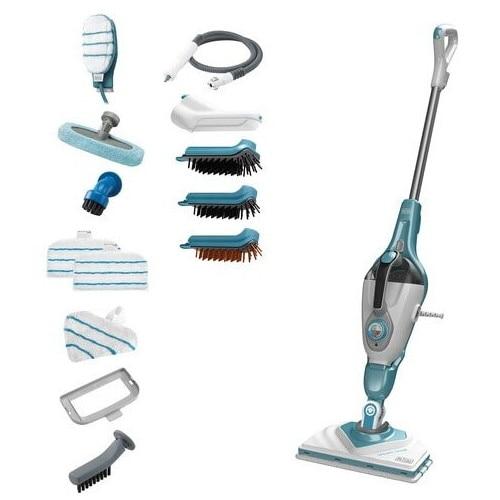 Mop BLACK+DECKER BHSM1610DSM, 1600W, 0.5l, Alb