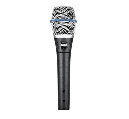 Microfon vocal de studio Shure BETA 87A, XLR (Negru)