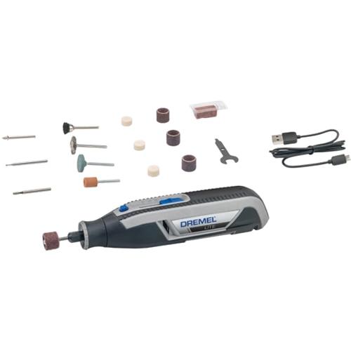 Unealta multifunctionala Dremel 7760-15 Lite, Acumulator Li-Ion, Miscare circulara, Negru/Gri 1 Unealta multifunctionala Dremel 7760-15 Lite, Acumulator Li-Ion, Miscare circulara, Negru/Gri