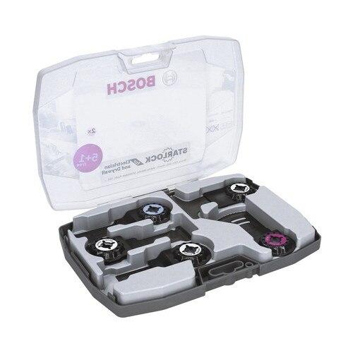 Set Accesorii Bosch Pentru Masini Multifunctionale, 6 Piese, Pentru Lemn Si Metal 1 Set Accesorii Bosch Pentru Masini Multifunctionale, 6 Piese, Pentru Lemn Si Metal