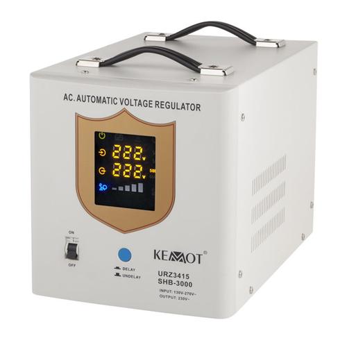 Stabiliator Tensiune Kemot URZ3415, 3000VA (Alb) 1 Stabiliator Tensiune Kemot URZ3415, 3000VA (Alb)