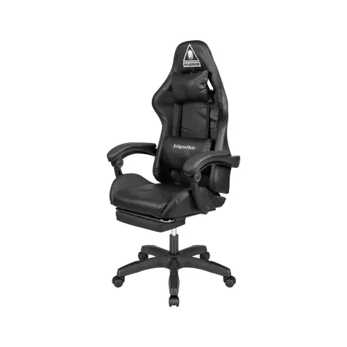 Scaun Gaming Kruger&Matz Warrior GX-150, reglabil (Negru) 1 Scaun Gaming Kruger&Matz Warrior GX-150, reglabil (Negru)