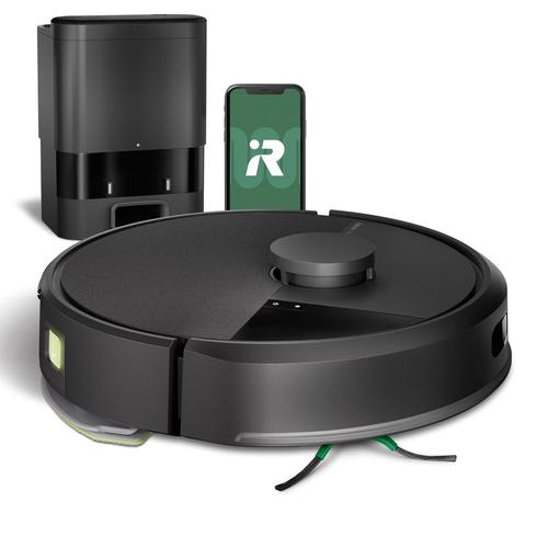 Aspirator robot iRobot Roomba 105 Combo+, 7000Pa, Autonomie 120 minute, Rezervor apa 0.2 l, Recipient praf 0.24 l, Wi-Fi, Compatibil Amazon Alexa si Google Home, Navigare cu LiDAR ClearView (Negru) 1 Aspirator robot iRobot Roomba 105 Combo+, 7000Pa, Autonomie 120 minute, Rezervor apa 0.2 l, Recipient praf 0.24 l, Wi-Fi, Compatibil Amazon Alexa si Google Home, Navigare cu LiDAR ClearView (Negru)