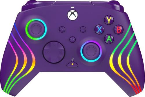 Controller Wireless PDP Afterglow Wave pentru Nintendo Switch/ Switch OLED, Autonomie 40 ore (VioleT)