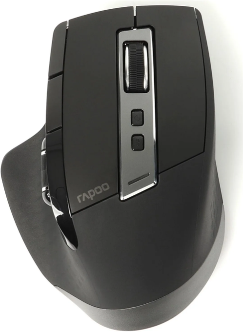 Mouse Rapoo MT750S, Bluetooth, Wireless 2.4 Ghz (Negru)