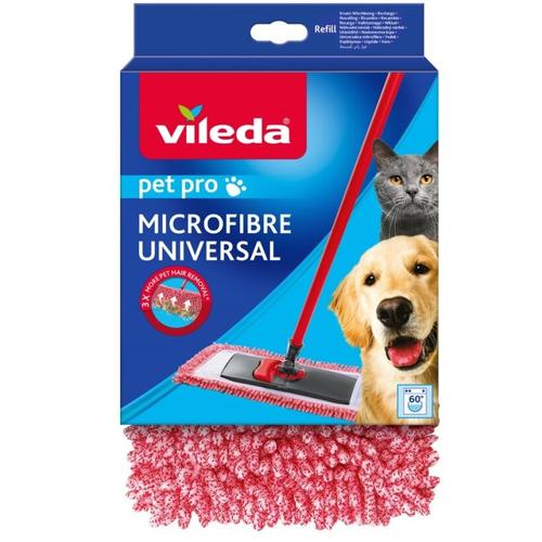 Rezerva mop Vileda Pet Pro 140995 (Rosu)