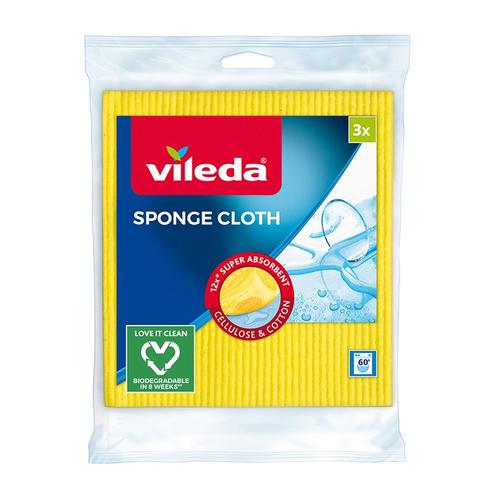 Lavete umede Vileda 169743, 3 bucati (Multicolor)