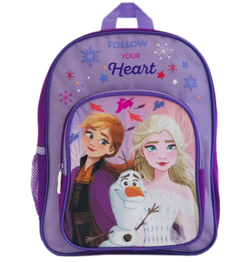 Ghiozdan cu 2 compartimente Frozen FRR12201_3, dimensiuni 32x25x11 (Mov)