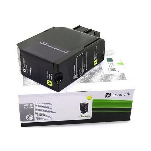 Toner Lexmark 71C2XY0, 12.500 pagini, Galben