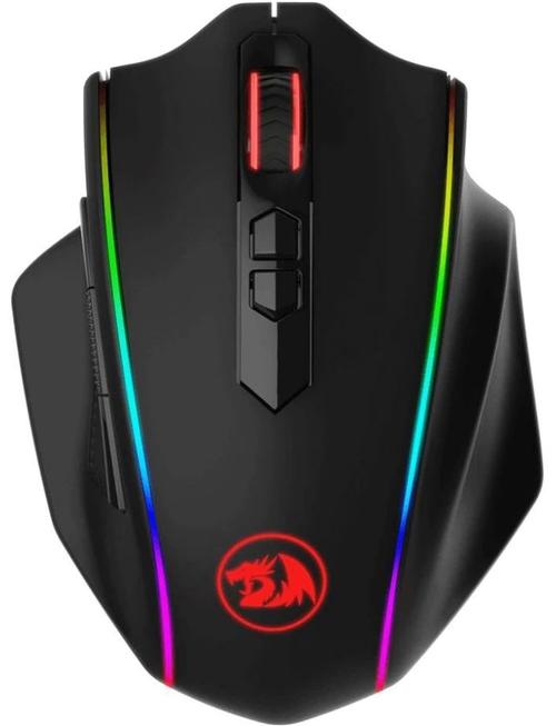 Mouse Gaming Wireless Redragon Vampire Elite M686, 16000 DPI, iluminare RGB, functii programare macro (Negru)