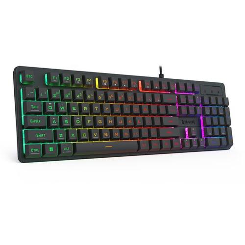 Tastatura gaming Redragon Netherbane, iluminare RGB, USB (Negru)