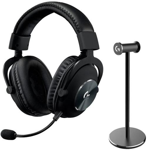 Casti Gaming Wireless Logitech G PRO X 2 Lightspeed, Bluetooth, Surround 7.1, PC, PlayStation 5 (Negru)