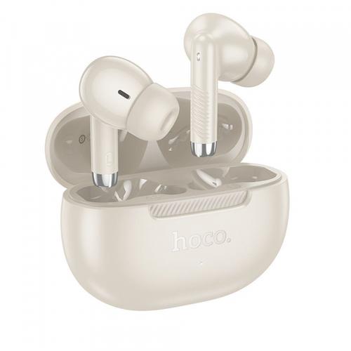 Casti True Wireless HOCO EQ24, Bluetooth, Auriu
