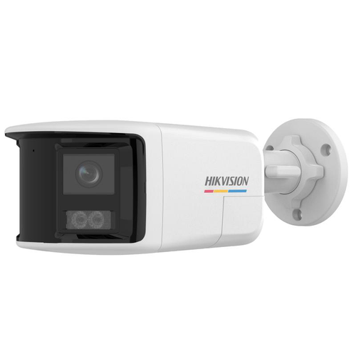 Camera supraveghere video exterior Hikvision ColorVu DS-2CD1T67G2HP-LIUF/SL(2.8MM), Bullet, 6MP 3632x1632, IR 30m, Microfon, Difuzor, PoE, IP67