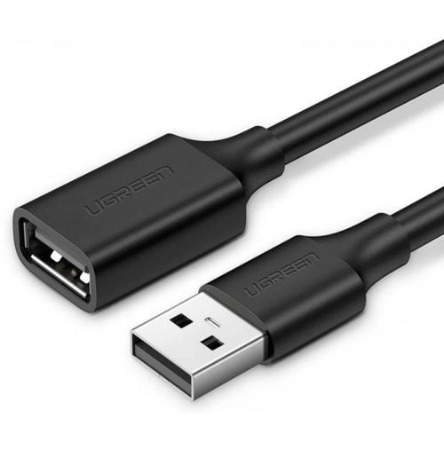 Prelungitor USB UGREEN US103, 1.5m, Negru