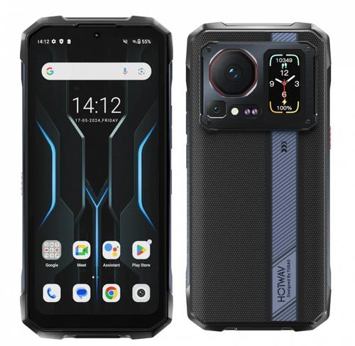 Telefon Mobil HOTWAV Cyber 16 Pro, Procesor MediaTek Helio G100 Octa-Core, Ecran 6.6inch, 8GB RAM, 512GB Flash, Camera Duala 108 + 24 MP, Wi-Fi, 4G, Dual Sim, Android (Negru)