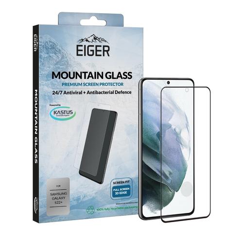 Folie Sticla Eiger 3D Mountain Glass compatibila cu Samsung Galaxy S22 Plus, Clear 1 Folie Sticla Eiger 3D Mountain Glass compatibila cu Samsung Galaxy S22 Plus, Clear