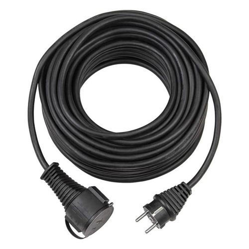 Cablu prelungitor Brennenstuhl, 25m H05RR-F3G2,5 negru IP44