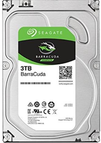 HDD Desktop Seagate BarraCuda, 3TB, SATA III 600, 5400RPM, 256 MB 1 HDD Desktop Seagate BarraCuda, 3TB, SATA III 600, 5400RPM, 256 MB