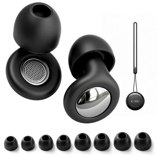 Dopuri de Urechi Tech-Protect QuietFit, Negre 1 Dopuri de Urechi Tech-Protect QuietFit, Negre