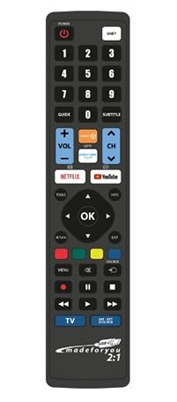 Telecomanda universala OEM K-JL1770USB, programabila, USB-C 1 Telecomanda universala OEM K-JL1770USB, programabila, USB-C