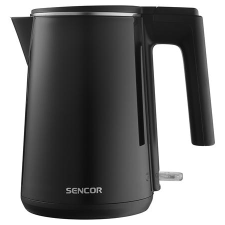 Fierbator de apa Sencor SWK0156BK, 1 L, 1500 W (Negru) 1 Fierbator de apa Sencor SWK0156BK, 1 L, 1500 W (Negru)