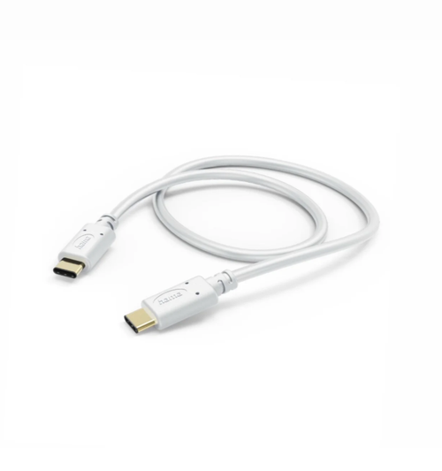 Cablu de date Hama 201704, USB-C - USB-C, 1.5 m (Alb)
