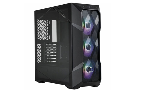 Carcasa Cooler Master Masterbox TD500 V2 Mesh, Middle Tower, Fara sursa (Negru)