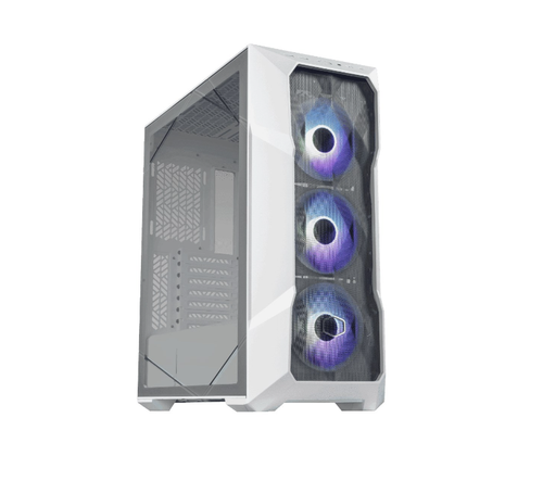 Carcasa Cooler Master Masterbox TD500 V2 Mesh, Middle Tower, Fara sursa (Alb)
