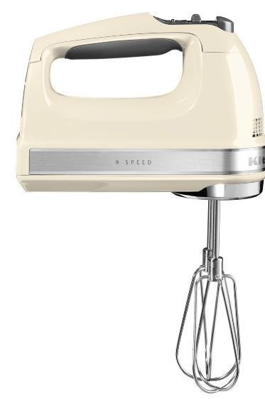 Mixer de mana KitchenAid 5KHM9212EAC, 85W (Almond Cream) 1 Mixer de mana KitchenAid 5KHM9212EAC, 85W (Almond Cream)