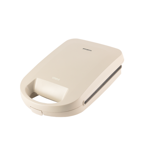 Sandwich maker VIVAX TS-1504S, 1500 W, suprafata antiaderanta, indicator LED (Bej)