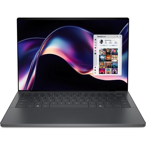 Laptop DELL XPS 14 DA14260 (Procesor Intel® Core™ Ultra X7 358H (18M Cache, up to 4.80 GHz) 14inch 2.8K OLED 20-120Hz Touch, 32GB LPDDR5X, 1TB SSD, Intel Arc B390 Graphics, Windows 11 Pro, Gri) 1 Laptop DELL XPS 14 DA14260 (Procesor Intel® Core™ Ultra X7 358H (18M Cache, up to 4.80 GHz) 14inch 2.8K OLED 20-120Hz Touch, 32GB LPDDR5X, 1TB SSD, Intel Arc B390 Graphics, Windows 11 Pro, Gri)