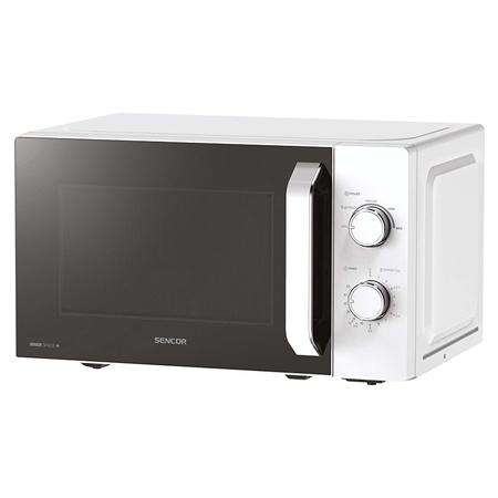 Cuptor cu microunde Sencor SMW1918WH, 700 W, 20 L, 5 trepte putere (Alb)