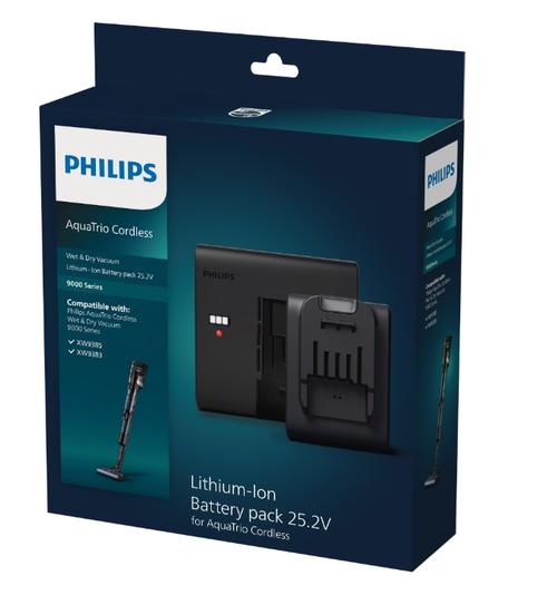 Baterie suplimentara litiu-ion Philips XV1797/01, 25.2V, compatibil cu gama Philips Aqua Seriile 7000, 8000, 9000, incarcator suplimentar inclus 1 Baterie suplimentara litiu-ion Philips XV1797/01, 25.2V, compatibil cu gama Philips Aqua Seriile 7000, 8000, 9000, incarcator suplimentar inclus