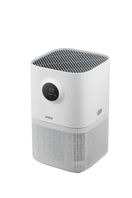 Purificator de aer VIVAX AP-250M W AERIS Compact, HEPA 13 cu carbon activ, ionizare plasma, PM2.5 (Alb)