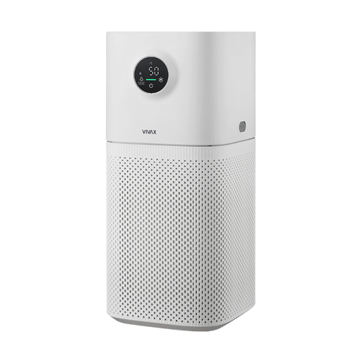 Purificator de aer VIVAX AP-400M W AERIS, HEPA 13 cu carbon activ, ionizare plasma, PM2.5 (Alb)