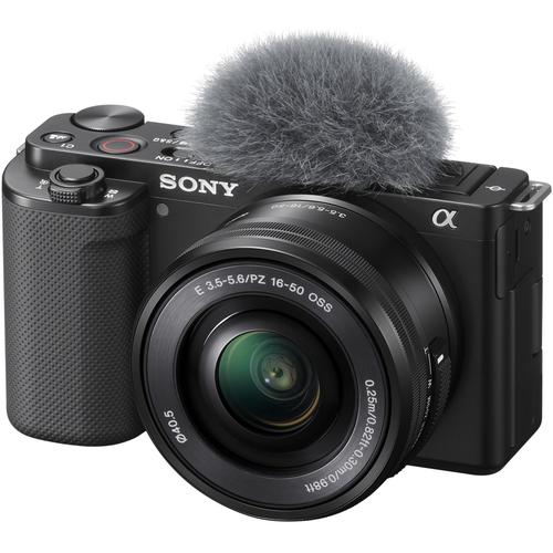 Aparat foto Mirrorless Sony Alpha ZV-E10, 24.2MP, 4K, Negru + Obiectiv 16-50mm 1 Aparat foto Mirrorless Sony Alpha ZV-E10, 24.2MP, 4K, Negru + Obiectiv 16-50mm