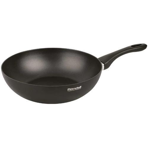 Tigaie WOK RONDELL Loft Professional RDA-1432, 30cm, 4,7L, Aluminiu, Negru