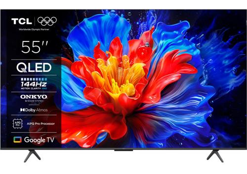 Televizor QLED TCL 139 cm (55inch) 55P8K, Ultra HD 4K, Smart TV, WiFi, CI+