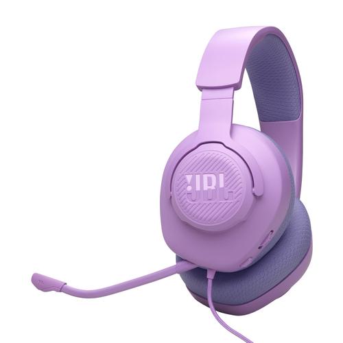 Casti Gaming JBL Quantum 100M2, Jack 3.5mm, 40mm, Microfon detasabil (Mov) 1 Casti Gaming JBL Quantum 100M2, Jack 3.5mm, 40mm, Microfon detasabil (Mov)