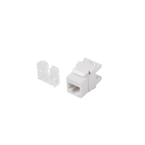 Cuplaj modular Lanberg, Keystone RJ45, LSA, 180°, UTP, cat6, Alb 1 Cuplaj modular Lanberg, Keystone RJ45, LSA, 180°, UTP, cat6, Alb