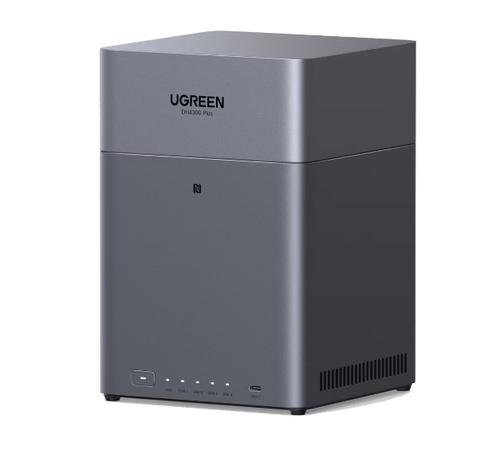 NAS UGREEN DH4300 Plus cu procesor ARM A76+A55 8 Cores 2.0 GHz, 8GB LPDDR4X, 4-bays, port 2.5G, 4K HDMI, NFC, 2 porturi USB 3.2, Gen1 port USB-C 3.2 Gen1 1 NAS UGREEN DH4300 Plus cu procesor ARM A76+A55 8 Cores 2.0 GHz, 8GB LPDDR4X, 4-bays, port 2.5G, 4K HDMI, NFC, 2 porturi USB 3.2, Gen1 port USB-C 3.2 Gen1