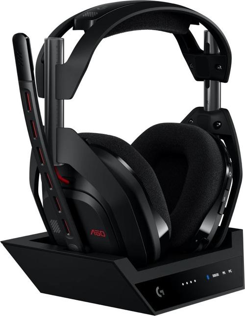 Casti Gaming Wireless Logitech ASTRO A50 Gen 5 + Statie cu PLAYSYNC Audio, LIGHTSPEED/USB, Autonomie 24 ore, Microfon, Multiplatforma (Negru) 1 Casti Gaming Wireless Logitech ASTRO A50 Gen 5 + Statie cu PLAYSYNC Audio, LIGHTSPEED/USB, Autonomie 24 ore, Microfon, Multiplatforma (Negru)