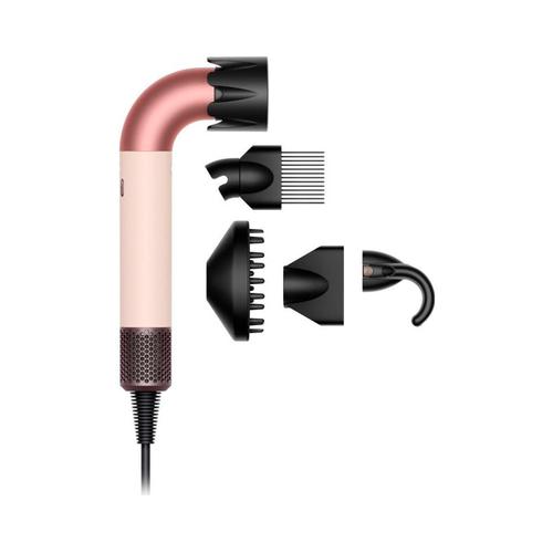 Uscator de par Dyson Supersonic R Curly+Coily 113361-01, 1700 W, 110.000 RPM, 3 viteze, 4 setari temperatura (Roz/Auriu) 1 Uscator de par Dyson Supersonic R Curly+Coily 113361-01, 1700 W, 110.000 RPM, 3 viteze, 4 setari temperatura (Roz/Auriu)