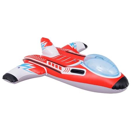 Saltea gonflabila SunClub Avion P-35487, 112 x 102 x 32 cm, Rosu 1 Saltea gonflabila SunClub Avion P-35487, 112 x 102 x 32 cm, Rosu