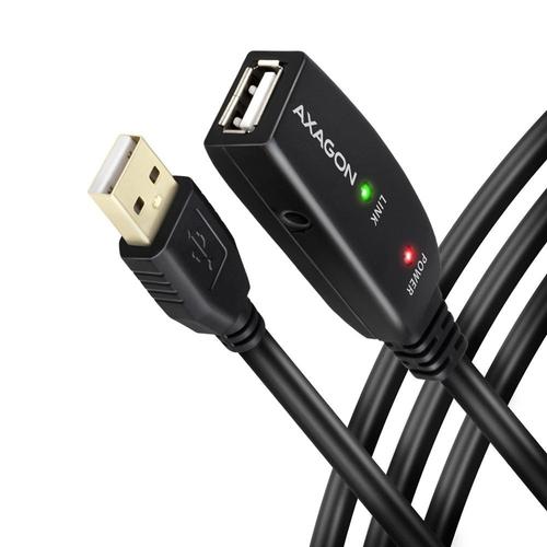 Cablu Prelungitor activ AXAGON ADR-207 USB 2.0, 7.5 m, Negru 1 Cablu Prelungitor activ AXAGON ADR-207 USB 2.0, 7.5 m, Negru